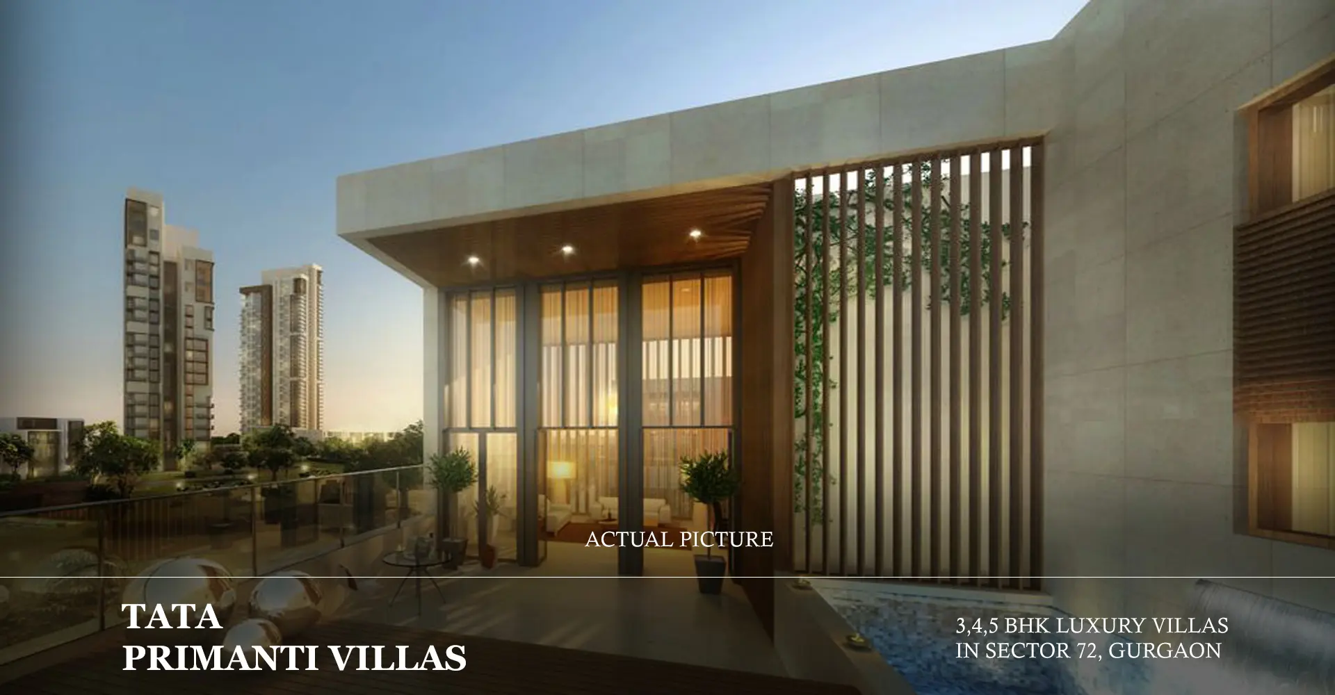 Tata Primanti Villas in Gurgaon, Duplex Villas in Gurgaon