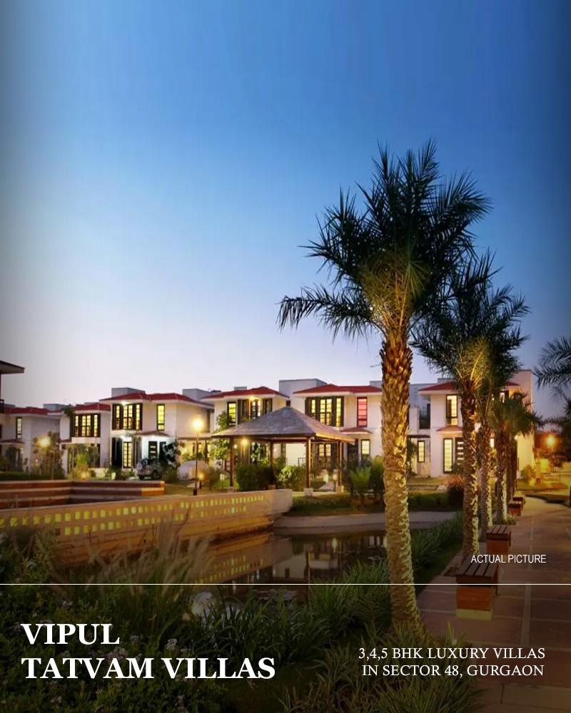 Vipul Tatvam Villas for Rent and Sale in Sohna Road Gurgaon