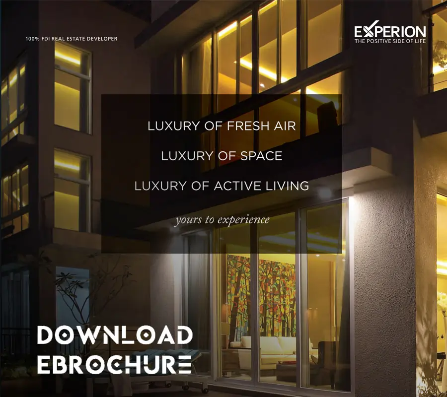 Download Experion Windchants Brochure to know more about floor plans, price, amenities, specification, review and more