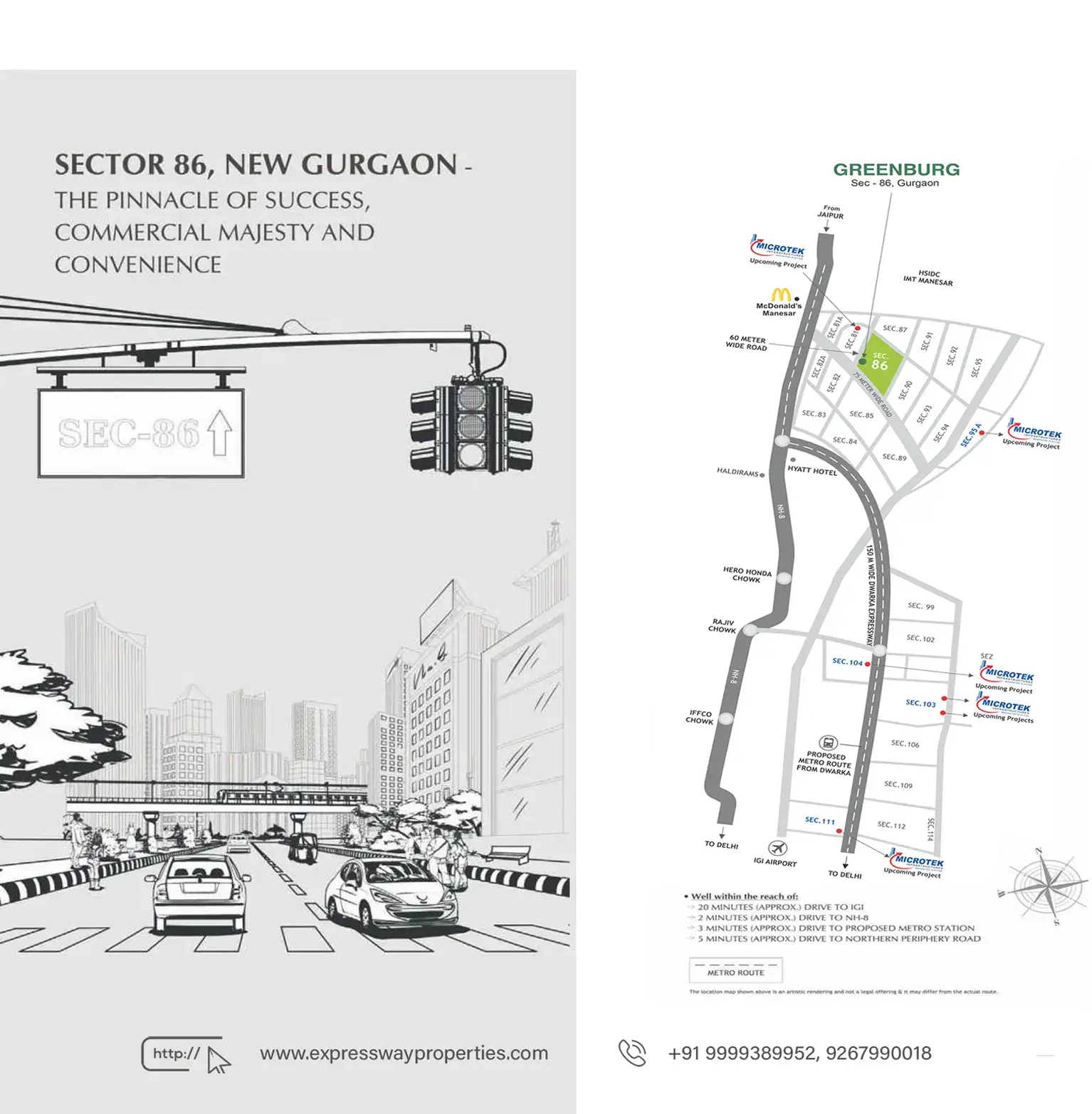Microtek Greenburg Location Map