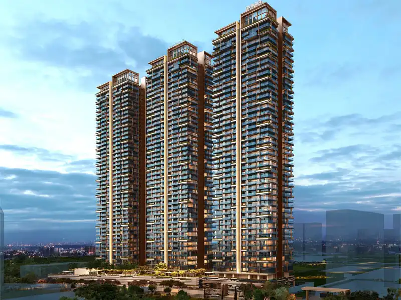 BPTP Downtown 66 glass and metal residential towers in Sector 66 Gurugram