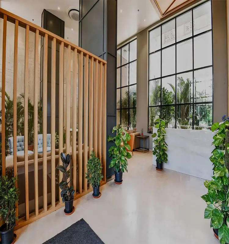 SS The Leaf - Project highlights showcasing luxury living, World-Class amenities, and sustainable design